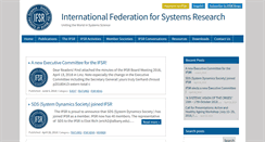 Desktop Screenshot of ifsr.org